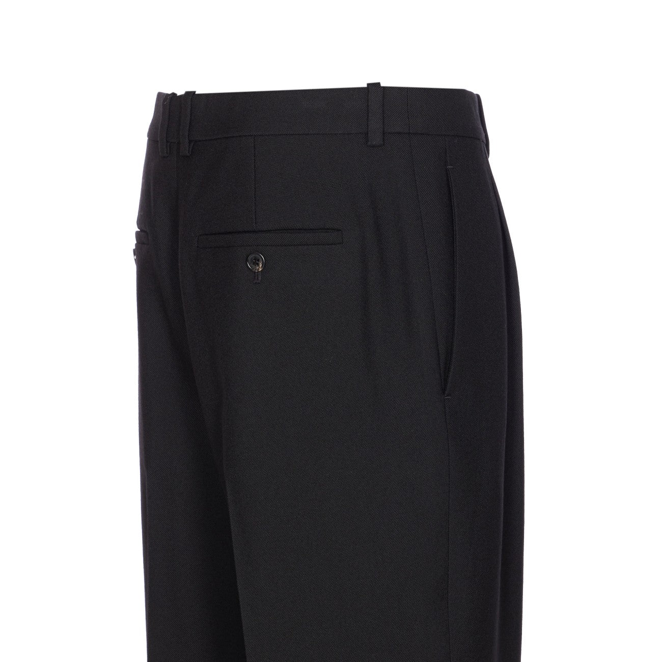 Saint Laurent Women Pleated Pants