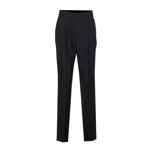Saint Laurent Women Pleated Pants
