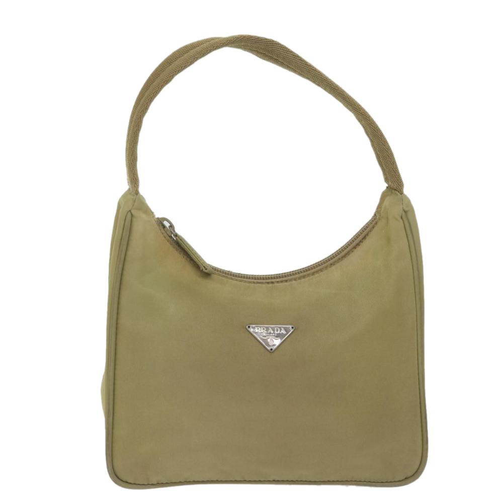 Beige Canvas Prada Tessuto