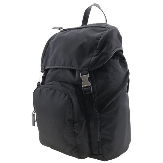 Black Canvas Prada Backpack