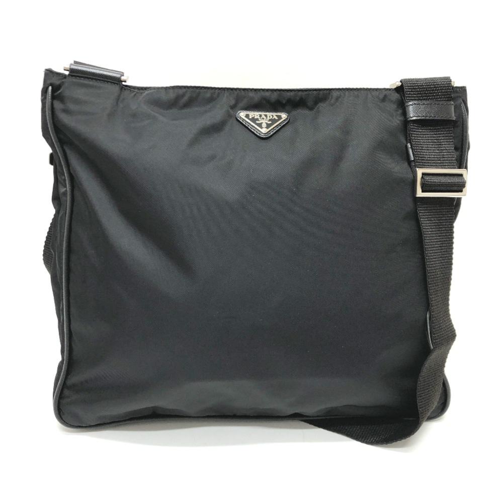 Black Fabric Prada Galleria Bag