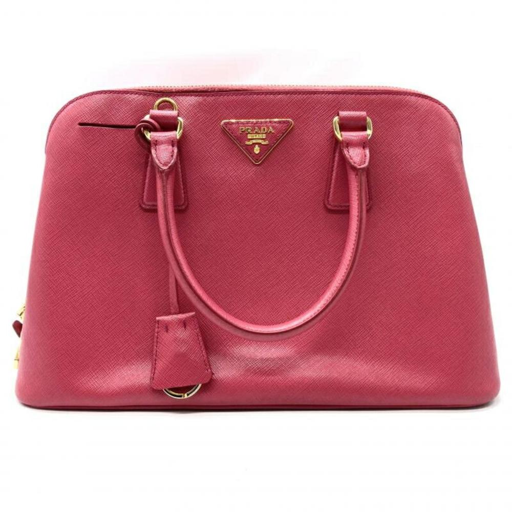 Black Fabric Prada Handbag