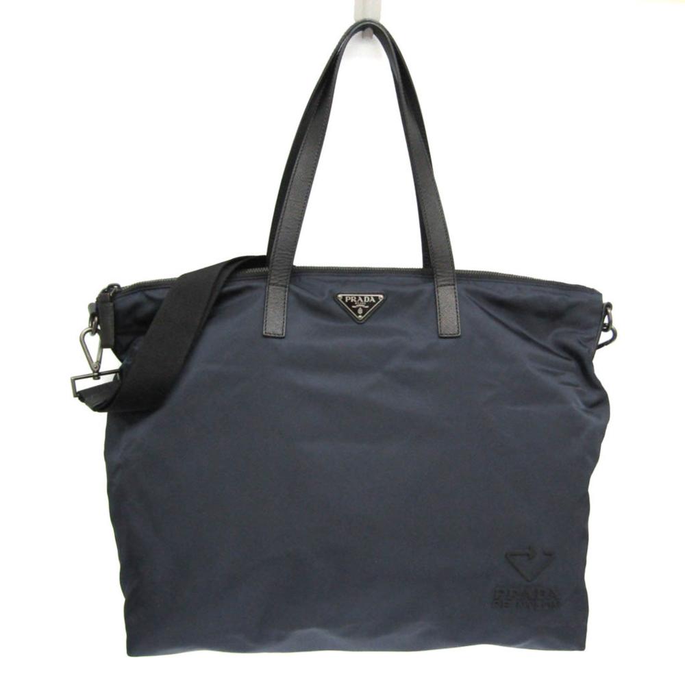 Black Fabric Prada Tessuto