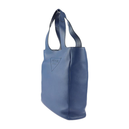 Black Leather Prada Tote
