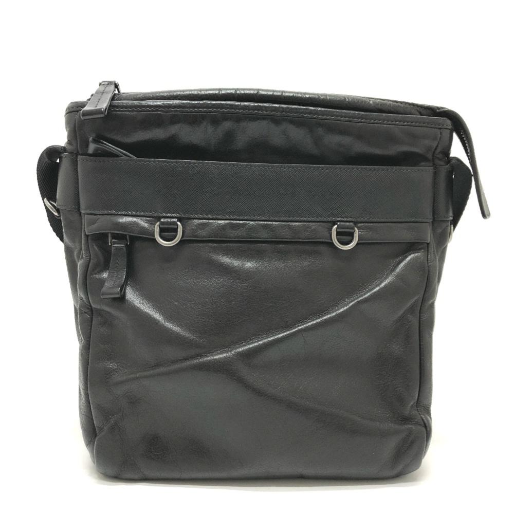Black Leather Prada Galleria Bag