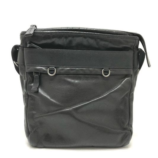 Black Leather Prada Galleria Bag