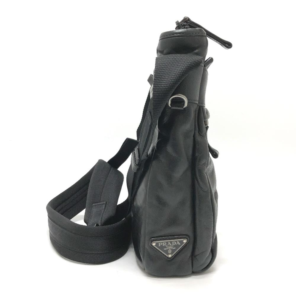 Black Leather Prada Galleria Bag