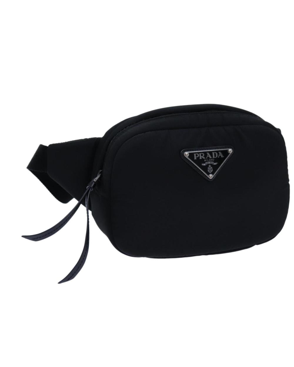 Black Nylon Prada Galleria Bag