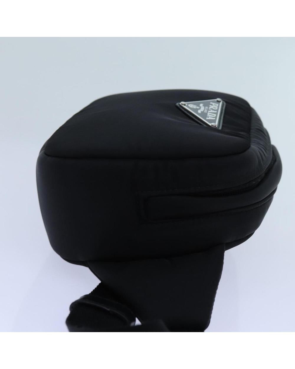 Black Nylon Prada Galleria Bag