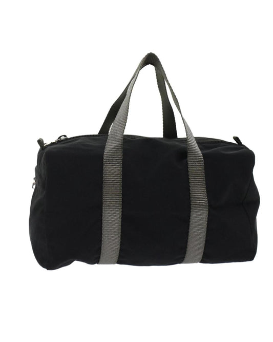 Black Nylon Prada Key Holder