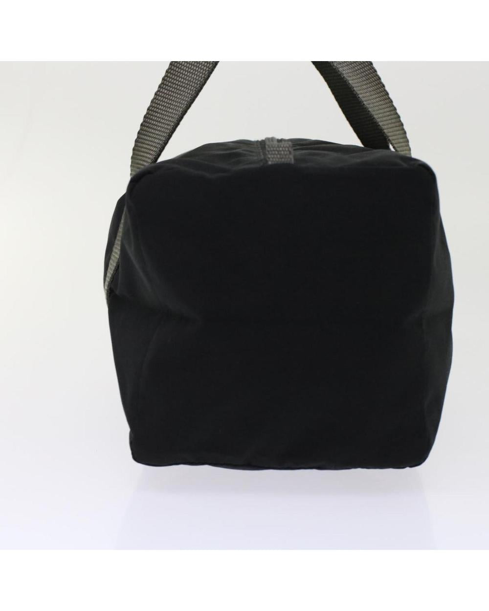 Black Nylon Prada Key Holder
