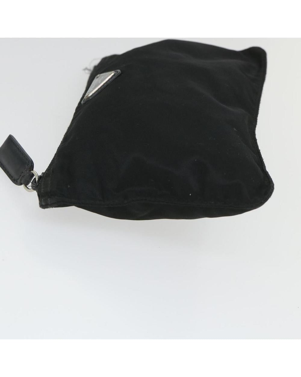 Black Nylon Prada Pouch
