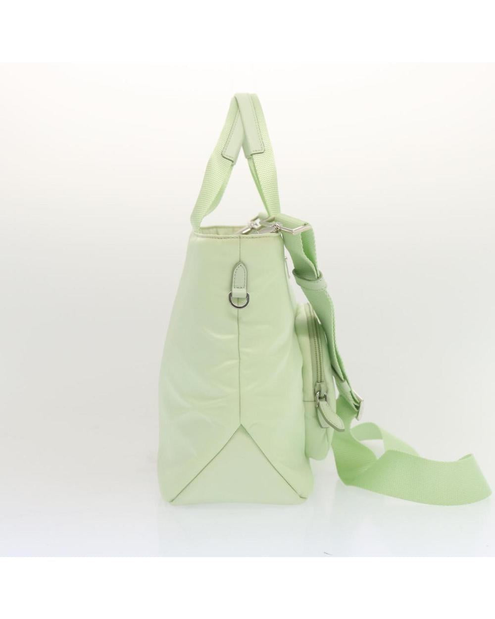 Blue Nylon Prada Galleria Bag