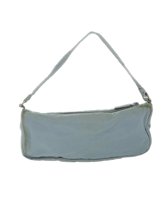 Blue Nylon Prada Pouch