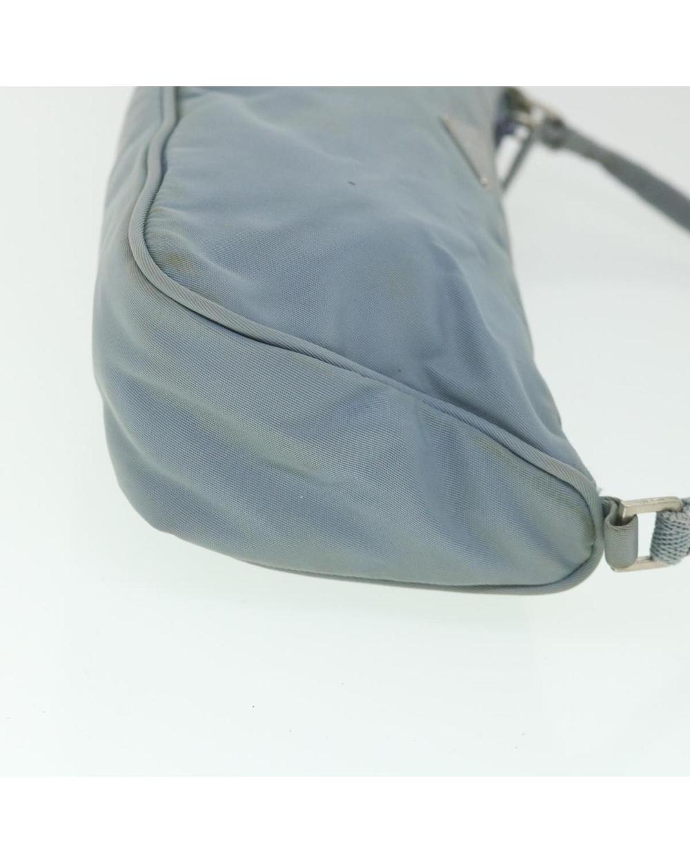 Blue Nylon Prada Pouch