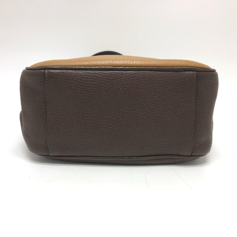 Brown Leather Prada Galleria Bag