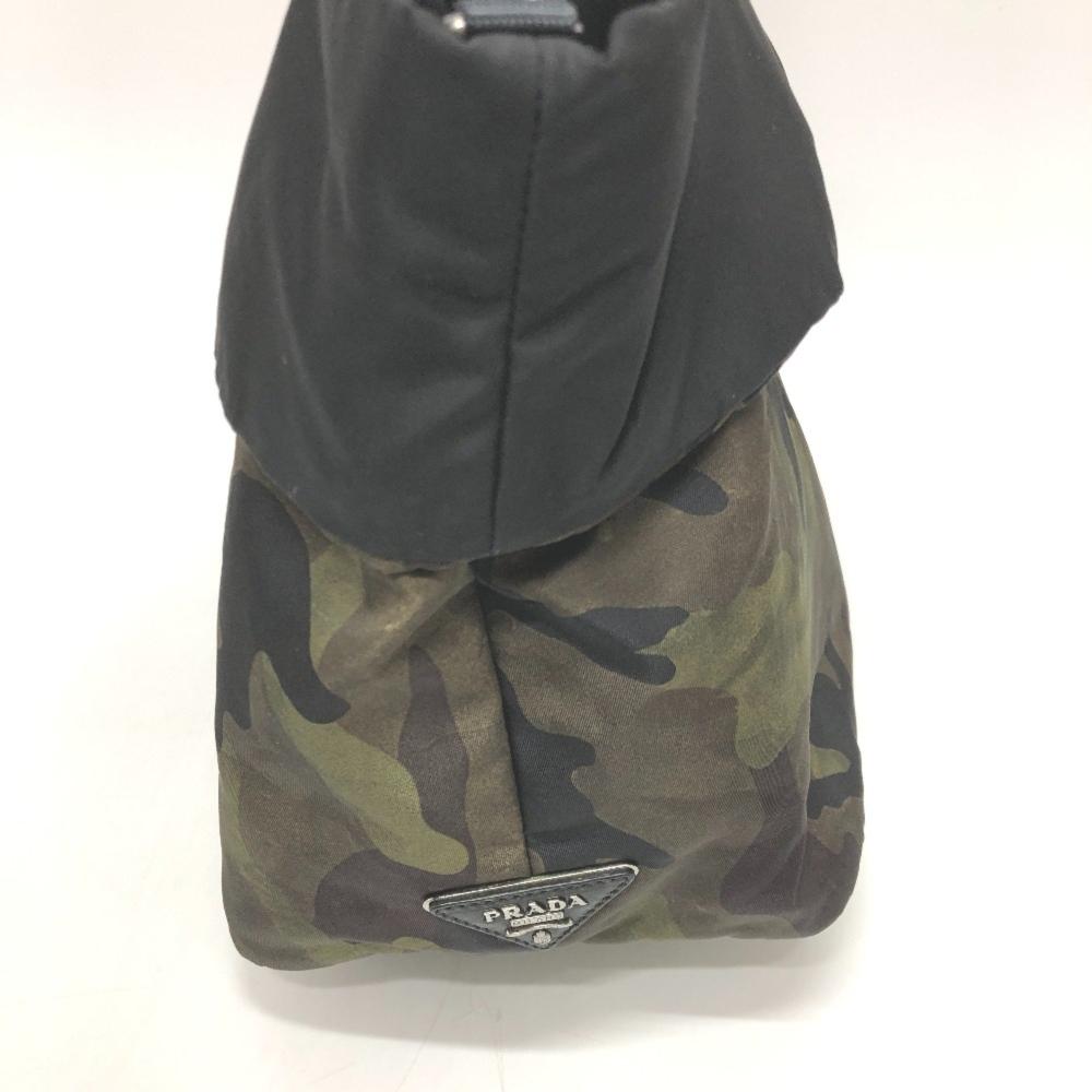 Green Fabric Prada Galleria Bag