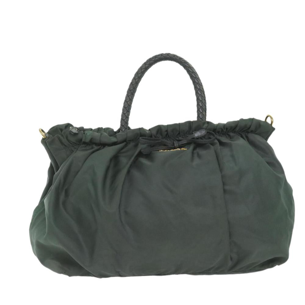 Green Fabric Prada Tessuto