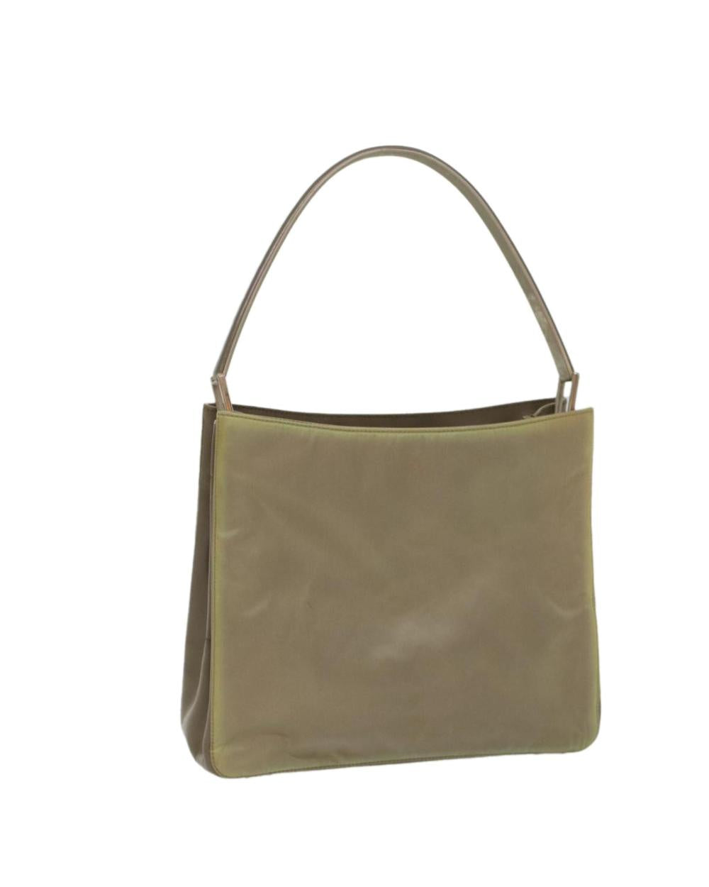 Green Nylon Prada Handbag