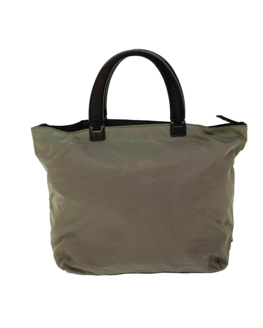 Green Nylon Prada Handbag