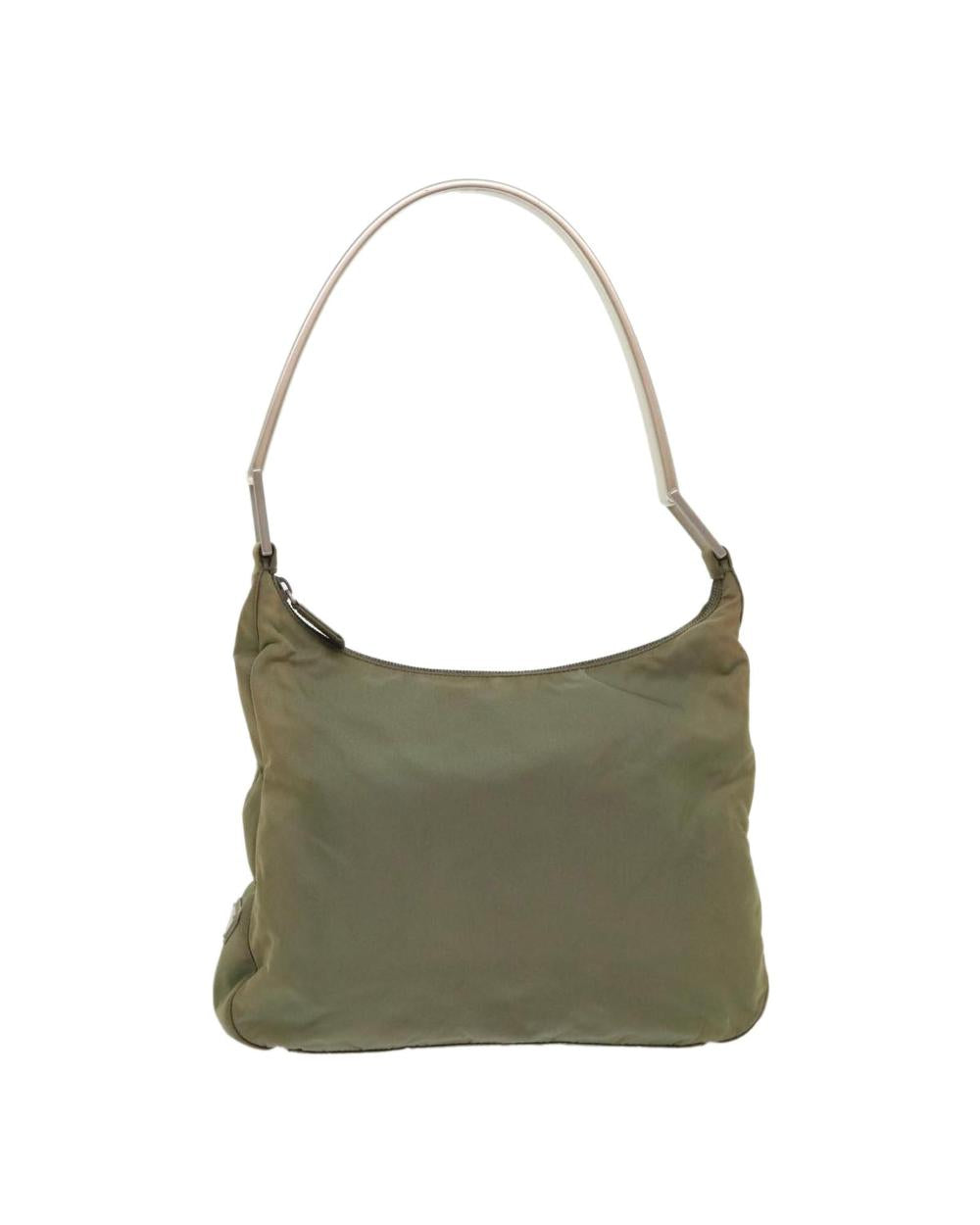 Green Nylon Prada Shoulder Bag