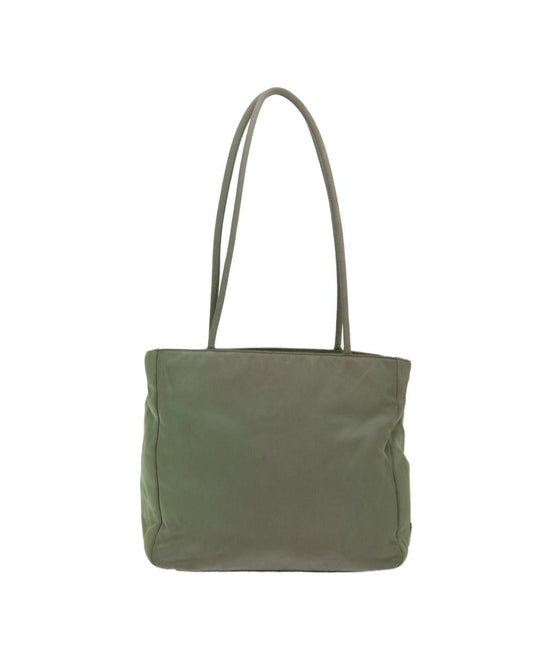 Green Nylon Prada Shoulder Bag