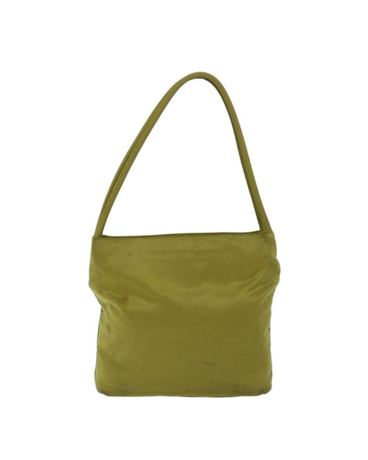 Green Nylon Prada Shoulder Bag