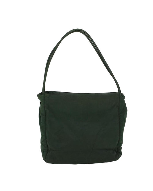 Green Nylon Prada Shoulder Bag