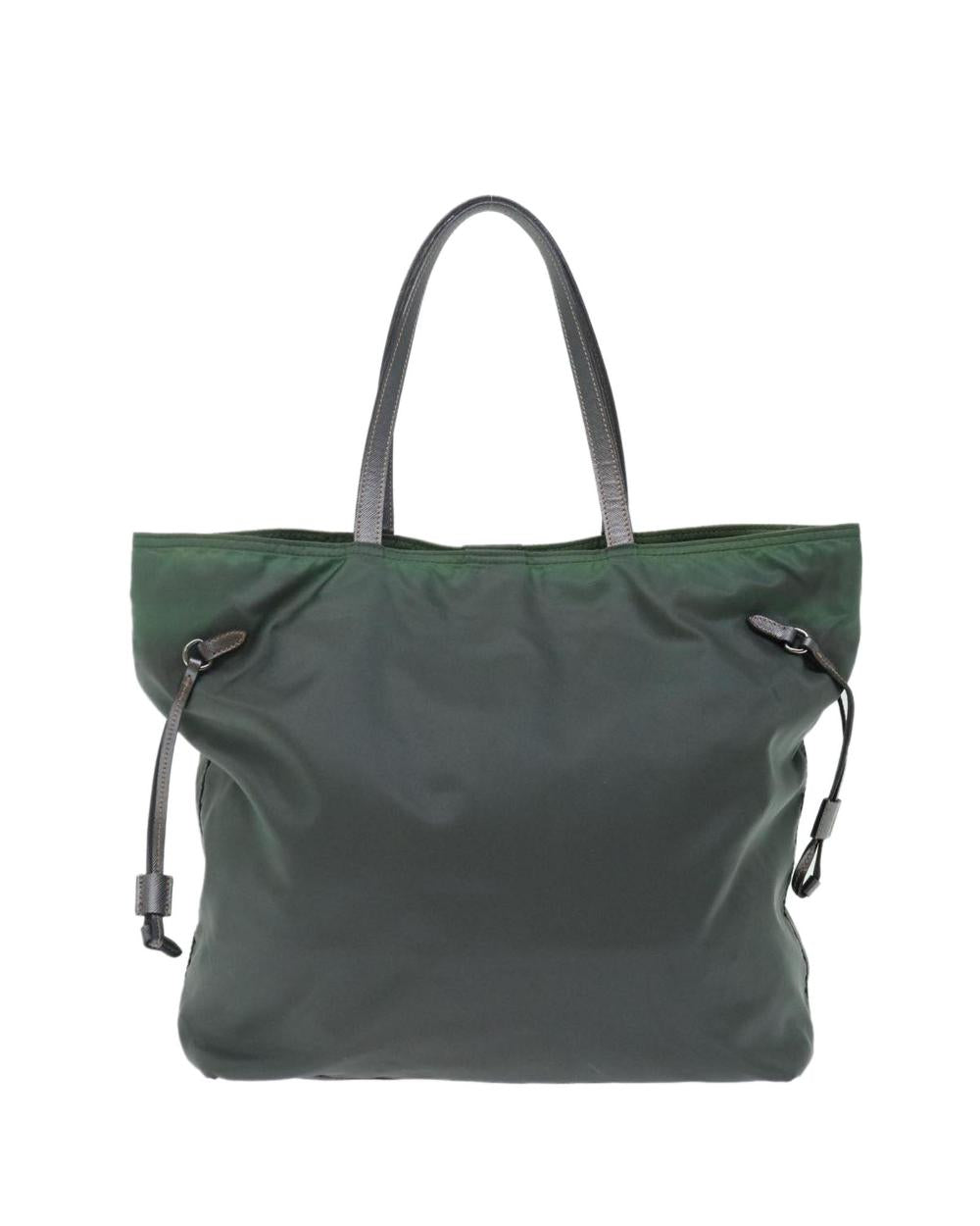 Green Nylon Prada Shoulder Bag