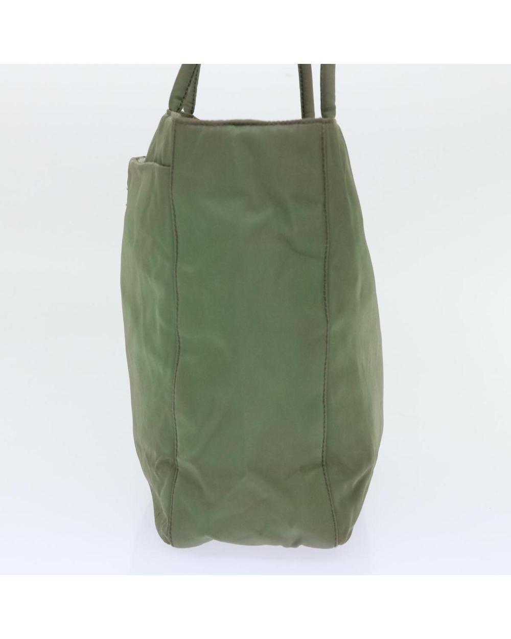 Green Nylon Prada Shoulder Bag