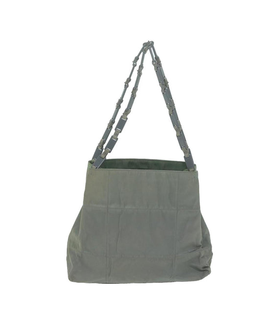 Green Nylon Prada Tote
