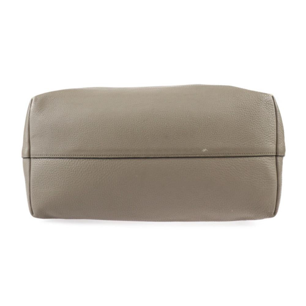 Grey Fabric Prada Shoulder Bag
