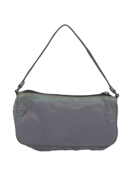 Grey Nylon Prada Pouch