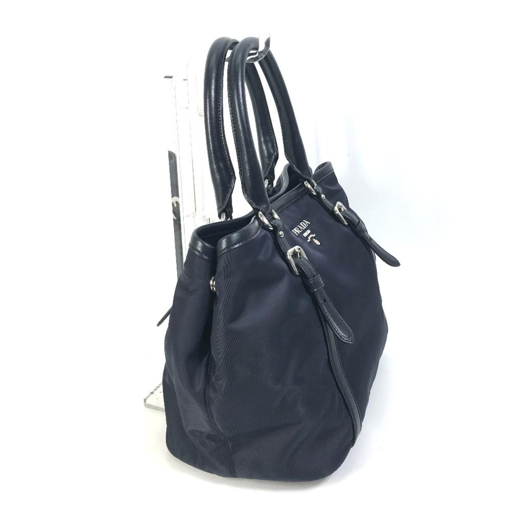 Navy Nylon Prada Galleria Bag
