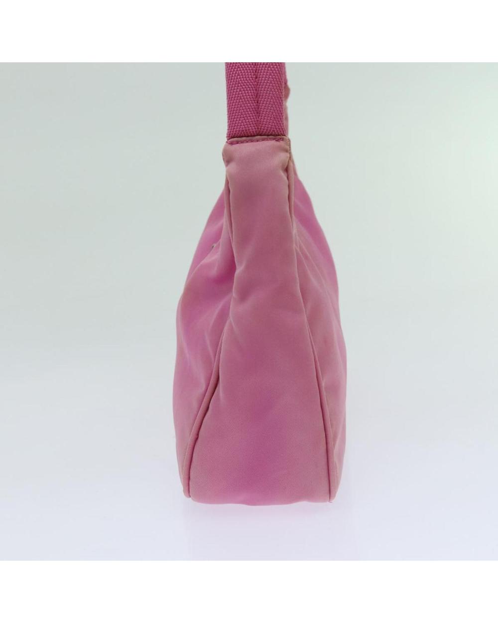 Pink Nylon Prada Handbag