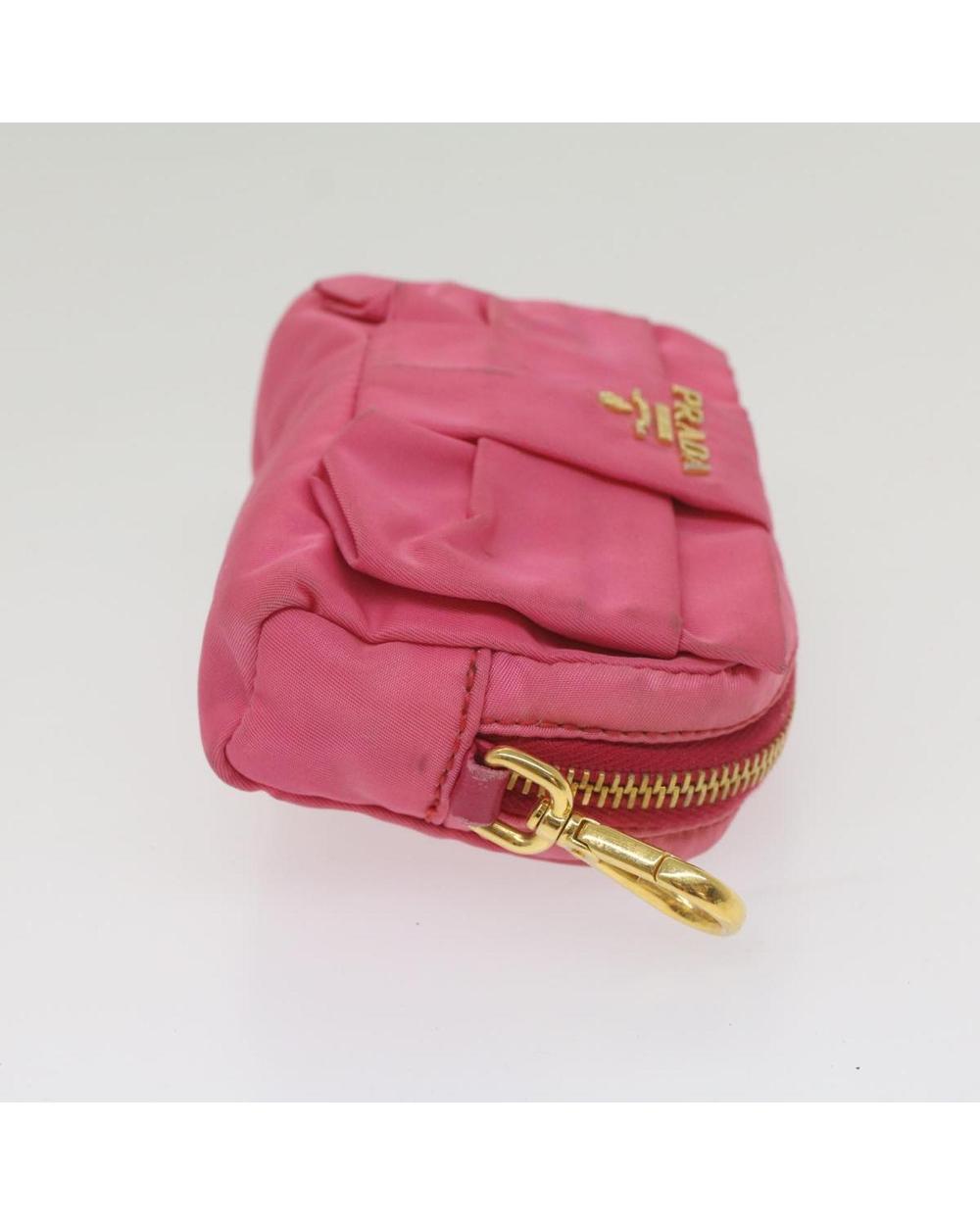 Pink Nylon Prada Pouch