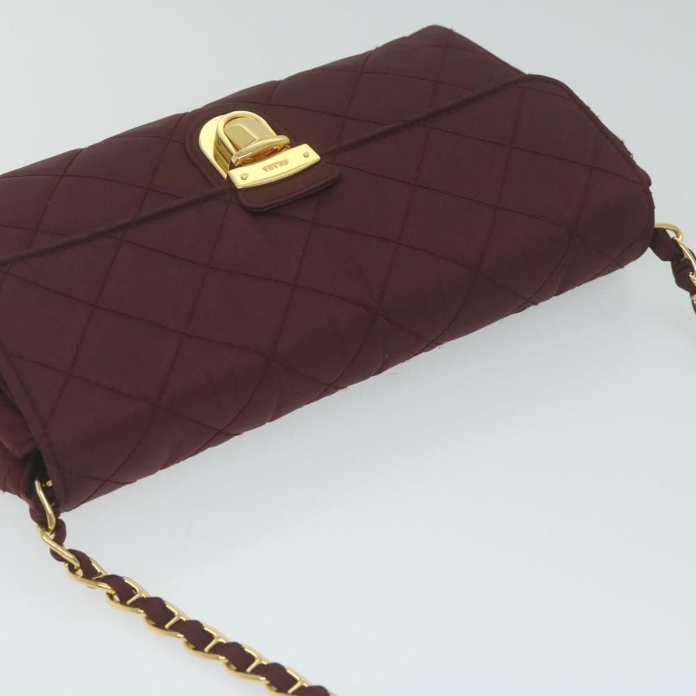 Red Fabric Prada Tessuto