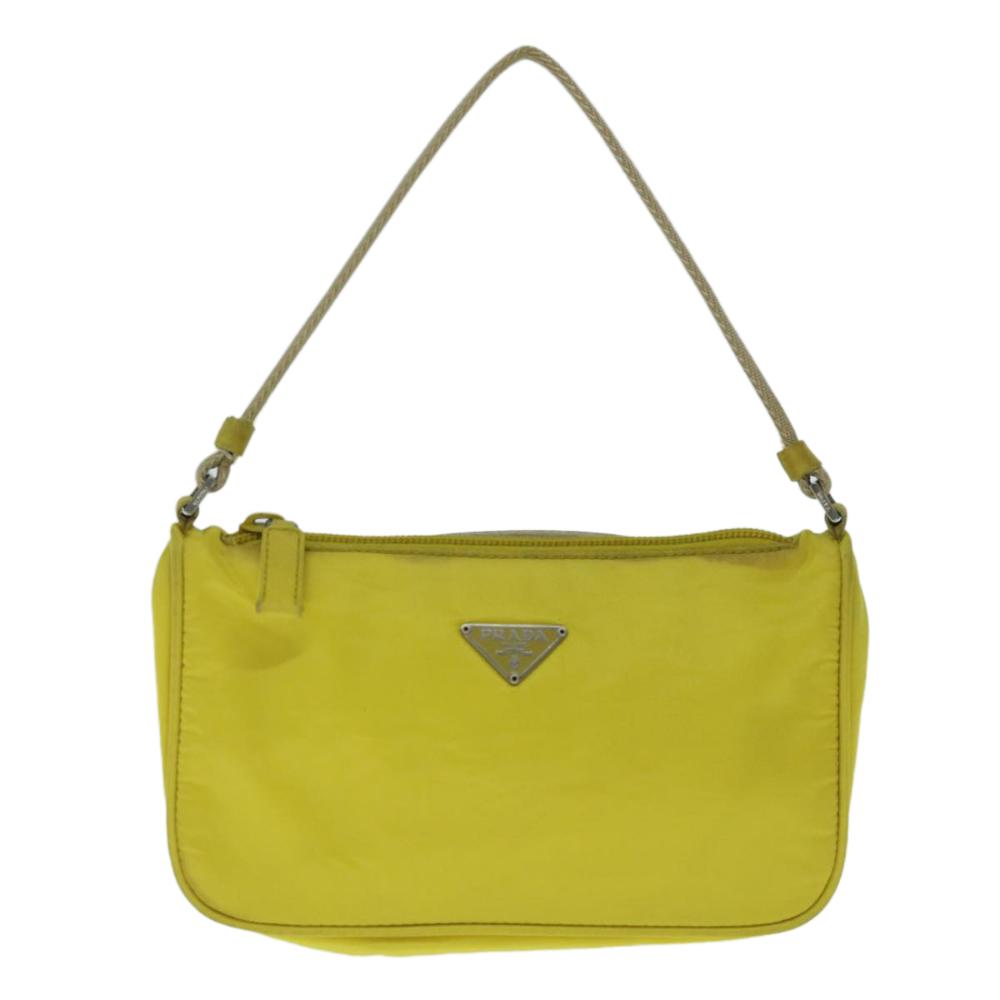 Yellow Fabric Prada Tessuto