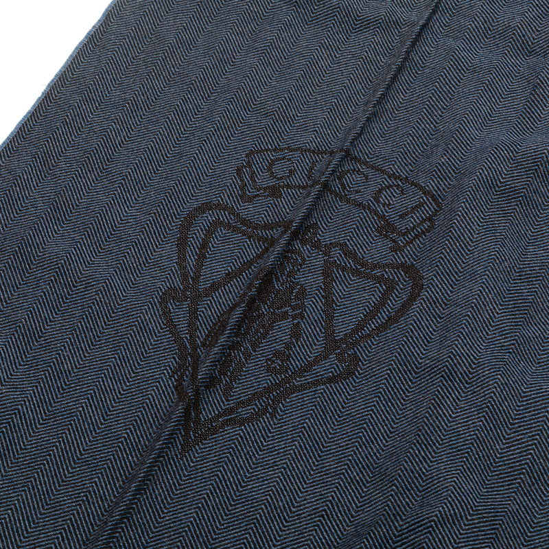 Gucci Emblem Crest Wool Scarf