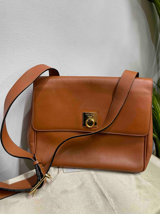 Celine Classic Brown Shoulder Bag