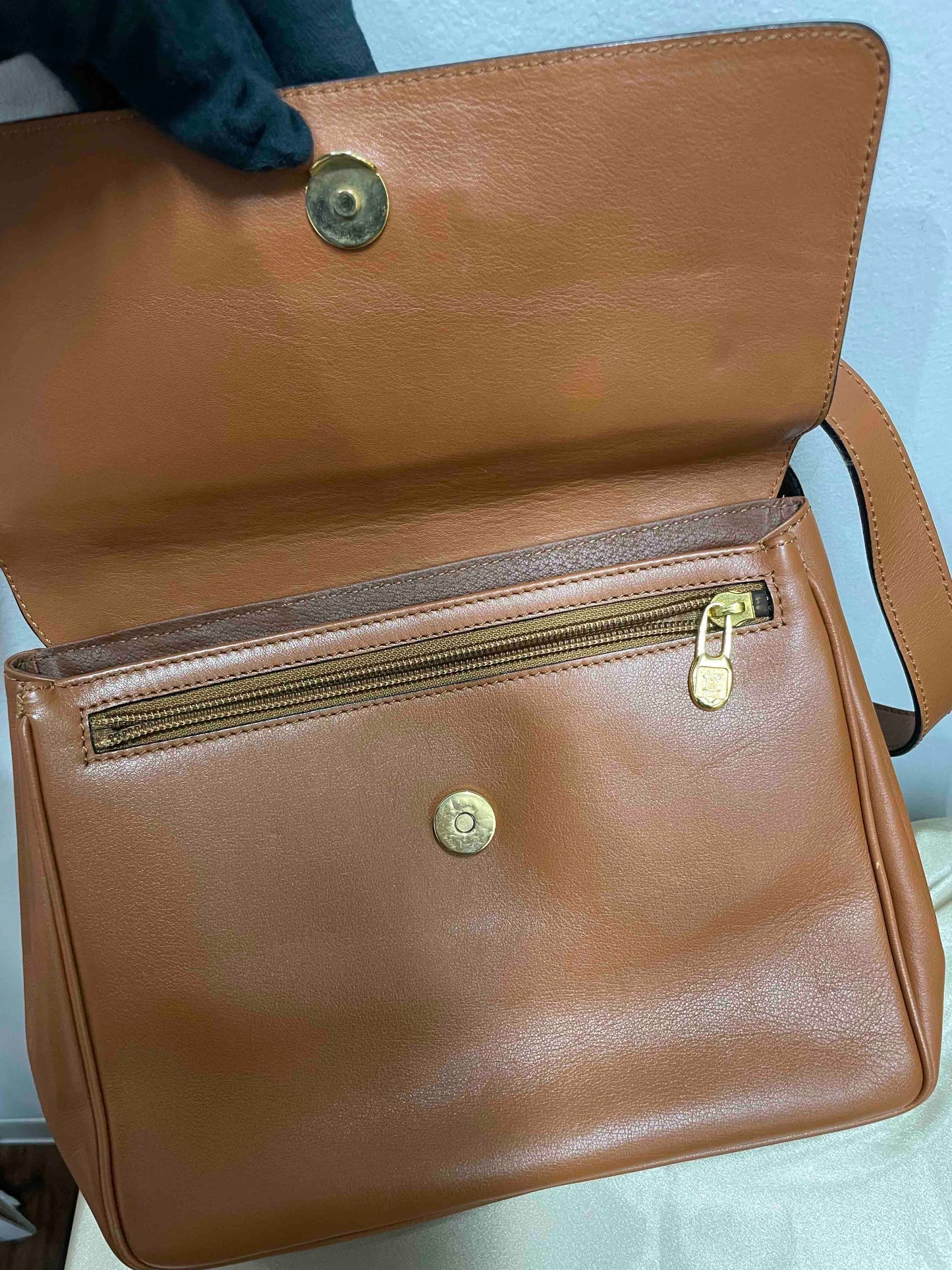 Celine Classic Brown Shoulder Bag