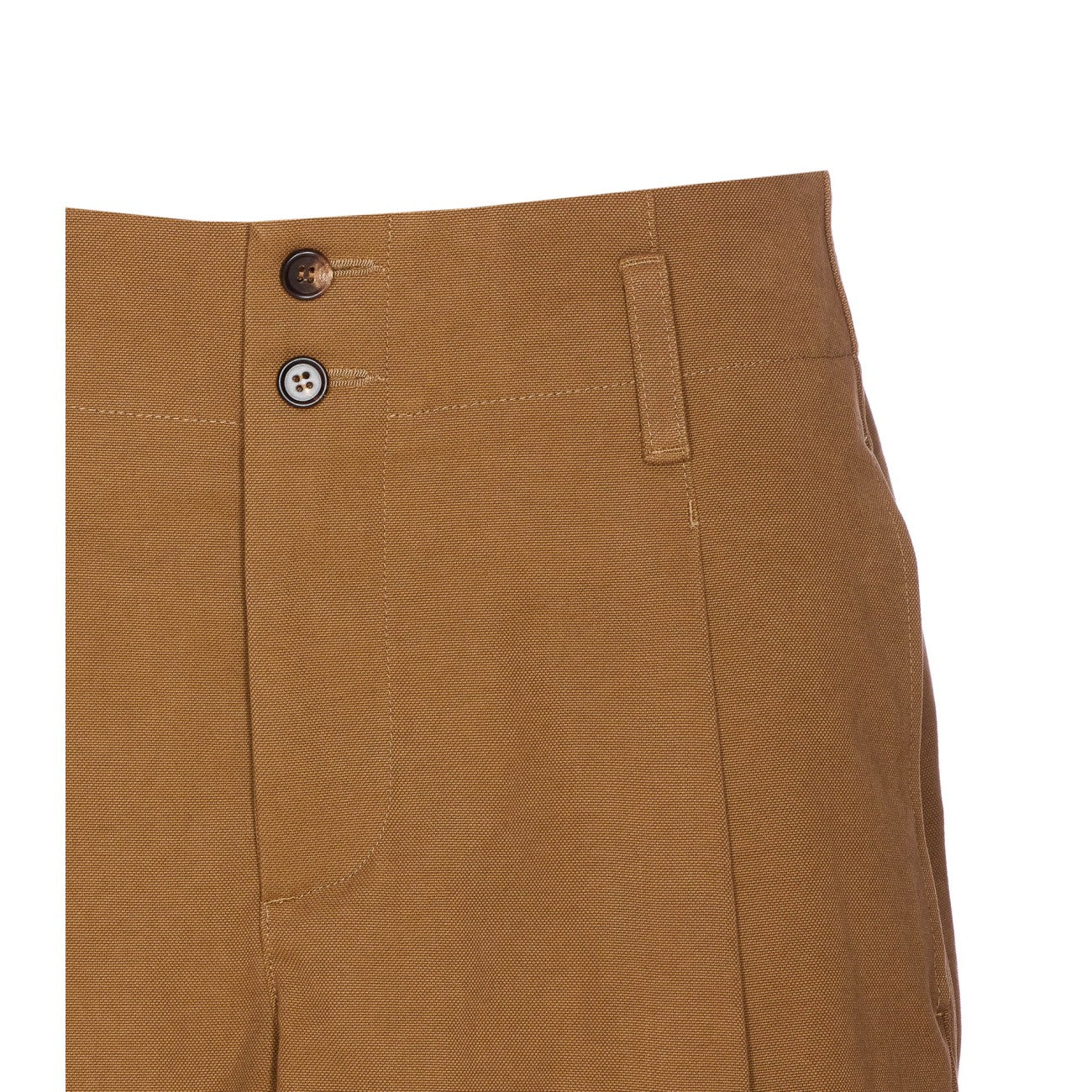 Chloe' Women Shorts Bermuda Wide Leg And High Waist In Cotton