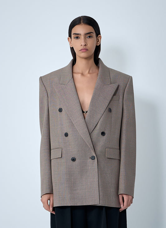 Saint Laurent Women Double-Breasted Blazer