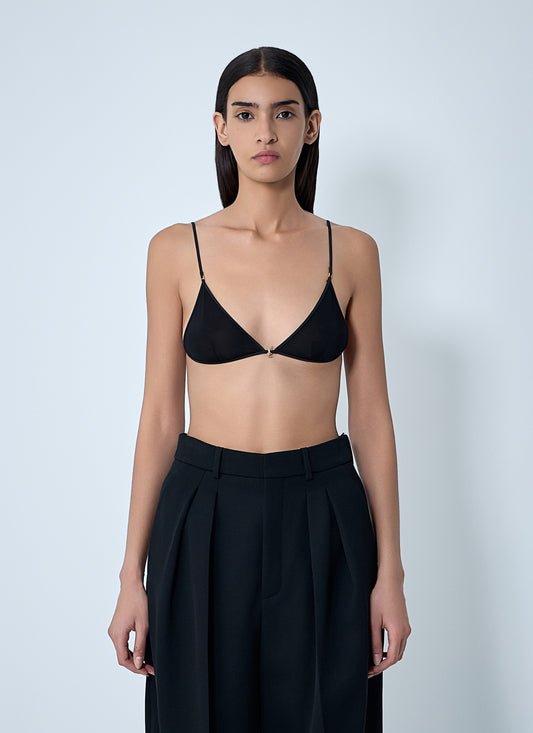 Saint Laurent Women Sheer Bra