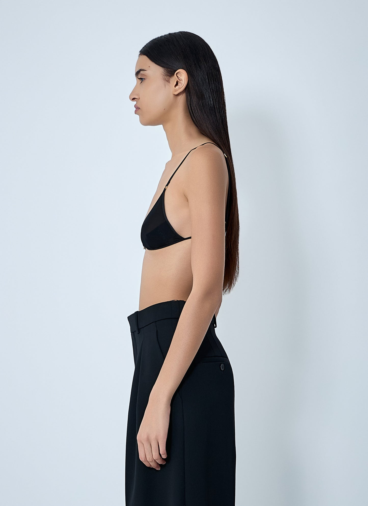 Saint Laurent Women Sheer Bra