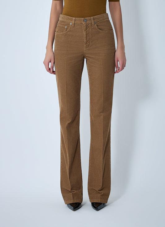 Saint Laurent Women Clyde Corduroy Pants