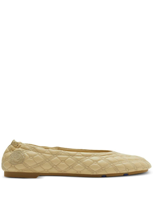 Burberry Women Leather Ballet Flats