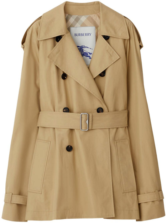 Burberry Women Cotton Trench Coat