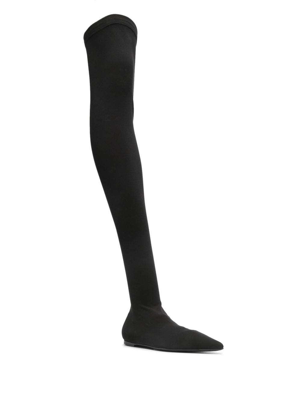 Dolce & Gabbana Women Stretch Jersey Over-The-Knee Boots