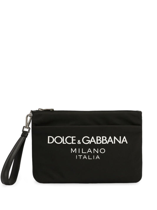 Dolce & Gabbana Men Nylon Pouch